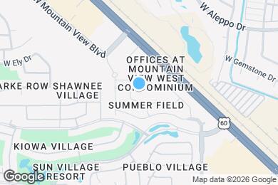 Map image of the property - 14073 W Cornerstone Trail