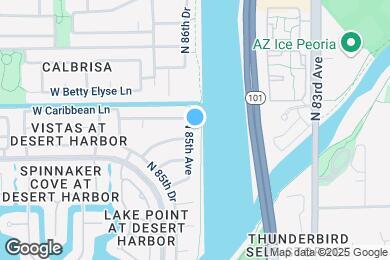 Map image of the property - 15317 N 85th Ave