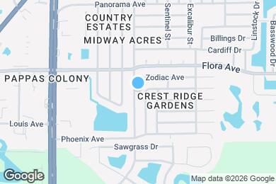 Map image of the property - 1140 Landau St