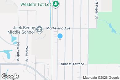 Map image of the property - 2313 Western Ave