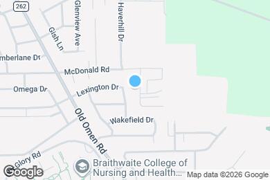 Map image of the property - 2527 Westminster Dr