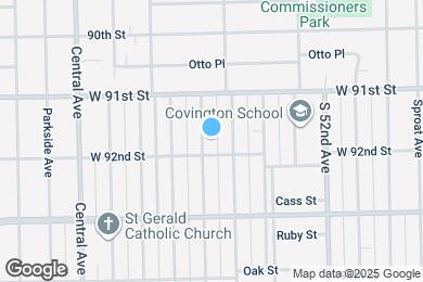 Map image of the property - 9137 S 54th Ave