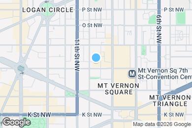 Map image of the property - 933 M St NW