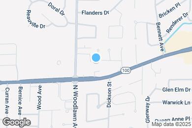 Map image of the property - Oakwood Apartments