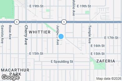 Map image of the property - 1632 Junipero Ave