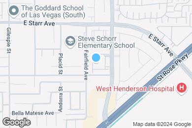 Map image of the property - Elysian at St. Rose