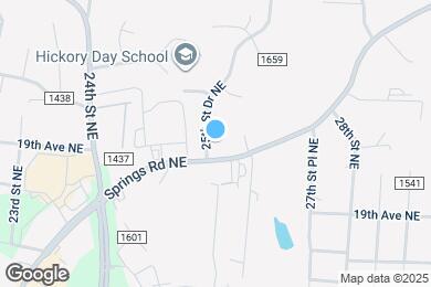 Map image of the property - 2040 25th St Dr NE
