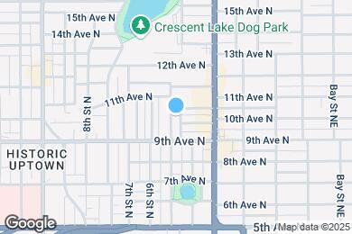 Map image of the property - 1013 5th St N