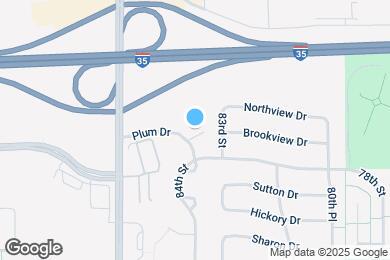 Map image of the property - Northwoods Townhomes