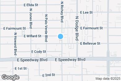 Map image of the property - 1211 N Richey Blvd