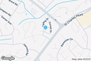 Map image of the property - 1051 Dorset Dr