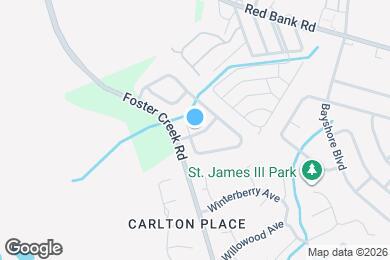 Map image of the property - 1201 Catbird Ct