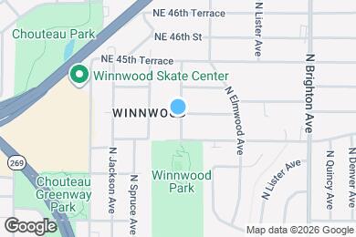 Map image of the property - 4418 N Cypress Ave