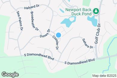 Map image of the property - 1746 Cloister Dr
