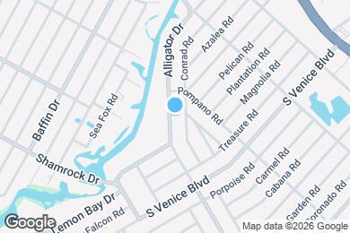 Map image of the property - 695 Alligator Dr