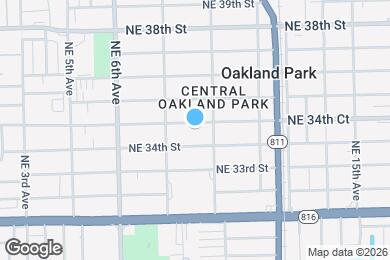 Map image of the property - 920 NE 34th Ct