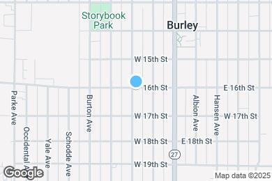 Map image of the property - 237 W 16th St