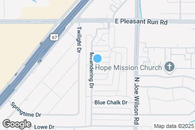 Map image of the property - 605 Woodlands Manor Dr