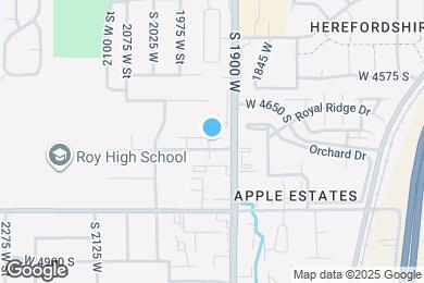 Map image of the property - 1934 W 4700 S