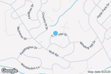 Map image of the property - 121 Treetops Dr