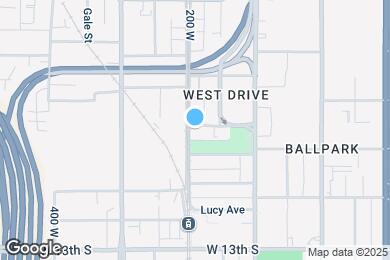 Map image of the property - 1085 S 200 W