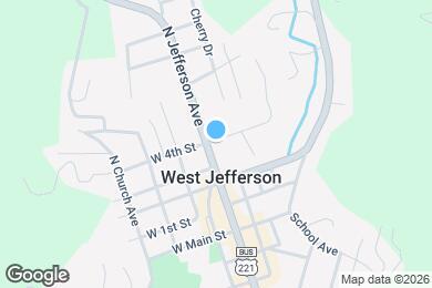 Map image of the property - 306 N Jefferson Ave