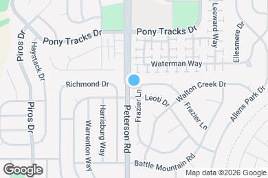 Map image of the property - 2920 Frazier Ln