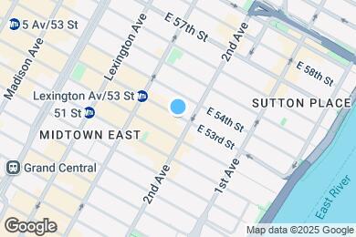 Map image of the property - 246 E 53rd St