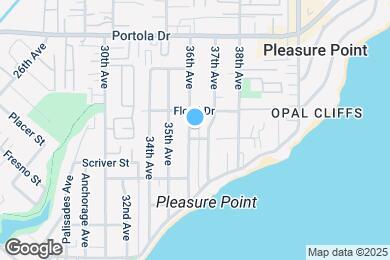 Map image of the property - 550 36th Ave