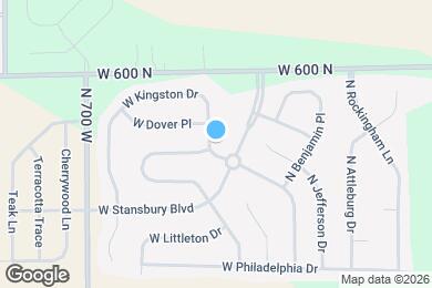 Map image of the property - 5851 N Quincy Dr