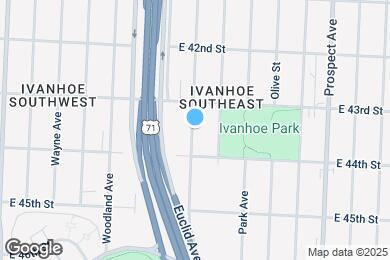 Map image of the property - 4325 Garfield Ave