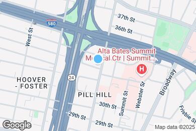 Map image of the property - 3315 Telegraph Ave