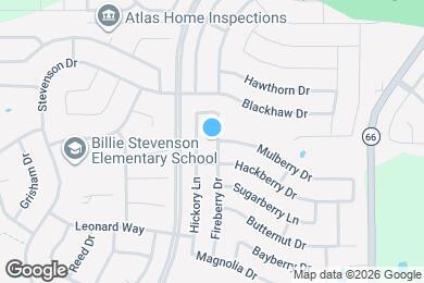 Map image of the property - 709 Fireberry Dr