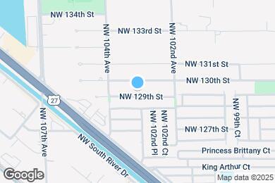 Map image of the property - 10315 NW 129th St