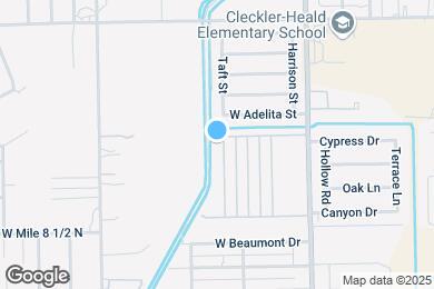 Map image of the property - 2011 Taft St