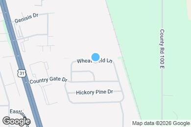 Map image of the property - 721 Wheat Field Ln