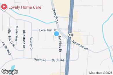 Map image of the property - 7326 Exeter Ct