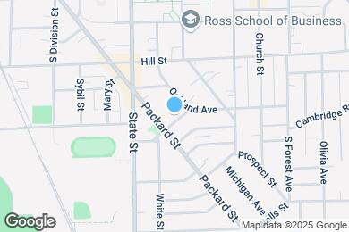 Map image of the property - 817 Arch St