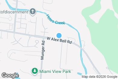 Map image of the property - 2125 West Alex Bell Road