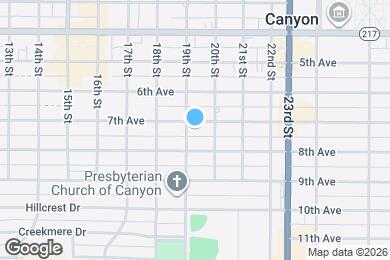 Map image of the property - 1902 7th Ave