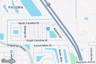 Map image of the property - 26357 Charlotte Dr