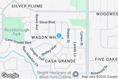 Map image of the property - 1300 Casa Grande Blvd