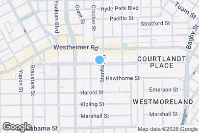 Map image of the property - 811 Lovett Blvd