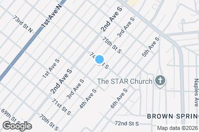 Map image of the property - 7329 3rd Ave S