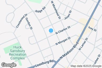 Map image of the property - 111 N Charles St