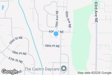 Map image of the property - 5900 77th Dr NE