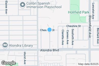 Map image of the property - 15531 Belshire Ave