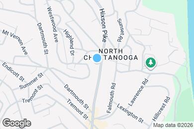 Map image of the property - 1339 Hixson Pike