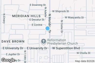 Map image of the property - 519 N Adelle