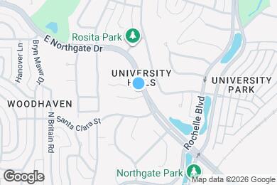 Map image of the property - 412 E Northgate Dr